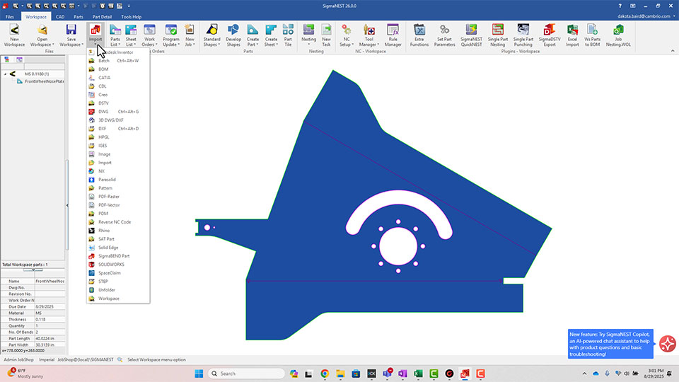 SigmaTEK 26 Suite screen shot